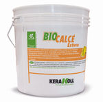 Estuco natural certificado, referencia Biocalce Estuco de Kerakoll. Coloreado AA. Envase: botes 25 kg